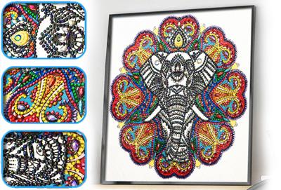 Diamond painting schilderij in de aanbieding