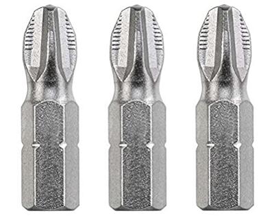 Schroefbit philips Nr. 3 25 mm 1/4 inch 3 stuks kaart KWB - Kwb Schroefbit philips Nr. 3 25 mm 1/4 inch 3 stuks kaart KWB - Kwb