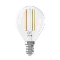 Calex LED Full Glass Filament Ball-lamp 240V 3,5W 350lm E14 P45, Clear 2700K CRI80 Dimmable, energy label A++ - thumbnail