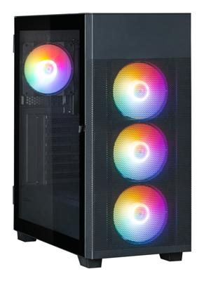 ATX Semi-toren doos Zalman S5 NEO BLACK Zwart ATX Semi-toren doos Zalman S5 NEO BLACK Zwart