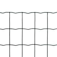 Euro hek 25x1,0 m staal groen - thumbnail