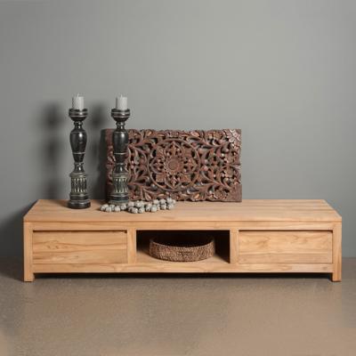 Tower Living Tv-meubel 'Corona' Teak met 2 laden