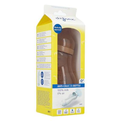Difrax S-babyfles Natural 250ml - Caramel
