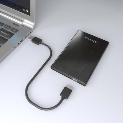 Externe Harde Schijf Aisens ASE-2528B Zwart