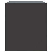 Tv-meubel 67x39x44 cm staal zwart - thumbnail