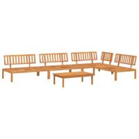 5-delige Loungeset pallet massief acaciahout - thumbnail