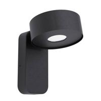 Eglo Led muurspotPalosco 6w - 3000K zwart - 98737 - thumbnail