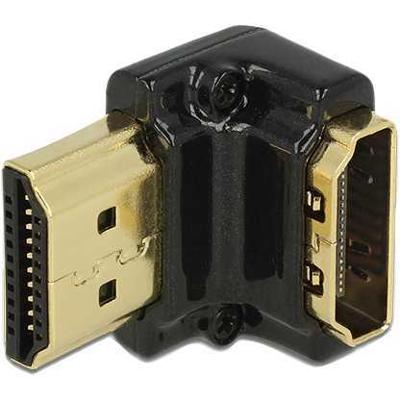 DeLOCK hdmi female naar hdmi male adapter (zwart)