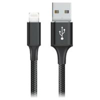 Kabel USB naar Lightning Goms Zwart 2 m - thumbnail