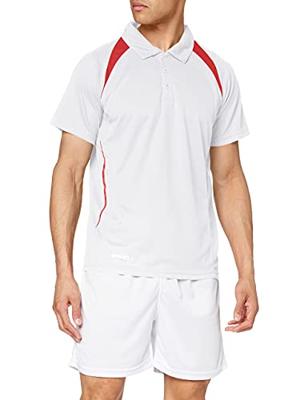 Spiro RT177M Men´s Team Spirit Polo - White/Red - XL