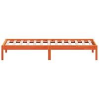 Slaapbank 90x190 cm massief grenenhout wasbruin - thumbnail