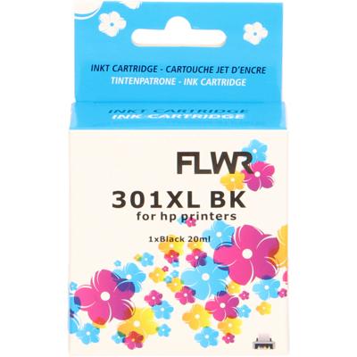 Huismerk cartridge, alternatief 301XL zwart