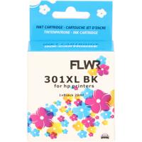 Huismerk cartridge, alternatief 301XL zwart - thumbnail