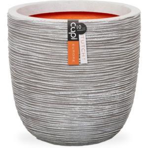 Capi pot bol rib - Ø54 cm ivoor