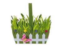 LIVARNO home Paasdecoratie mandje (vlinder rechthoekig) - thumbnail