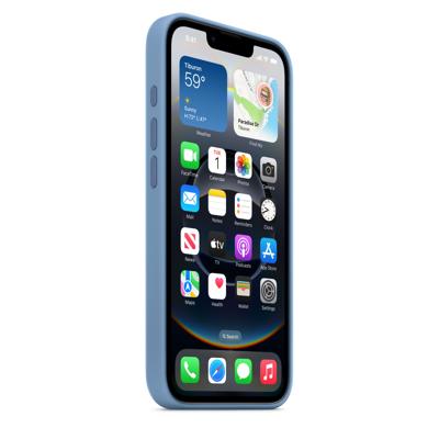 Apple Silicone Case Silicon Case Apple iPhone 16e Winterblauw