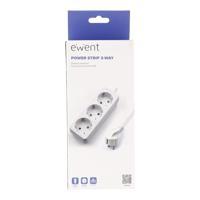 3-voudige Stekkerdoos zonder Schakelaar Ewent EW3958 3680W (1,5 m) - thumbnail