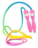 Toi-Toys Springtouw met regenboogkleuren - thumbnail