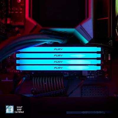 RAM geheugen Kingston FURY Beast RGB 16 GB DDR4 CL18 - thumbnail