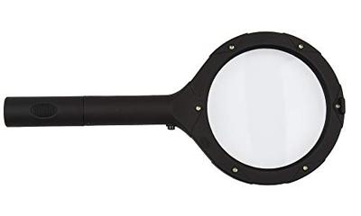 Vergrootglas met licht