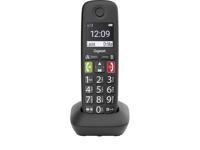 Gigaset E290Hx Universele Handset, Draadloze Ip-Telefoon Voor Senioren Voor Aansluiting Op Uw Basisstation Of Router, Met Zeer Grote Toetsen, Extra Luid Functie, Compatibel Met Hoorapparaat, Zwart - thumbnail