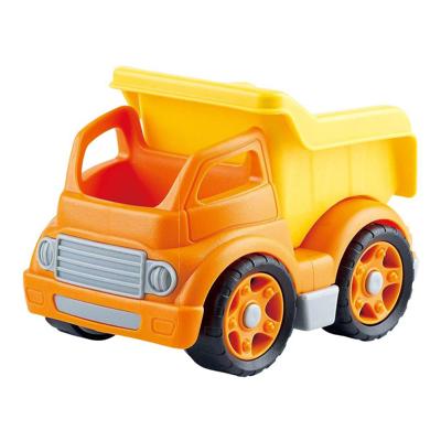 Playgo bio based kiepvrachtwagen oranje - 15cm
