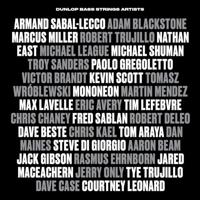 Dunlop DBFS40120S Flatwound Short Scale 40-120 voor 5-snarige basgitaar - thumbnail