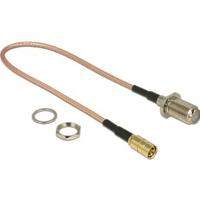 Delock 13024 Antennekabel F-jack schot > SMB-stekker RG-316 25cm - thumbnail