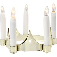 Creativ Company Lucia kroon, h: 14 cm, d 15-19 cm, 1 stuk - thumbnail