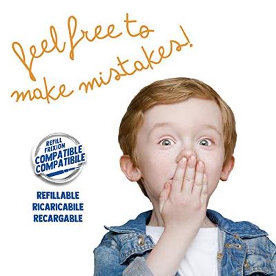 Carioca gelroller Oops, medium, uitwisbaar, doos van 12 stuks, zwart