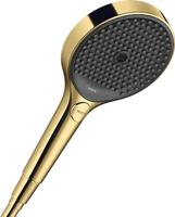 Handdouche Rainfinity HansGrohe 130 3jet EcoSmart Gepolijst Goud - thumbnail