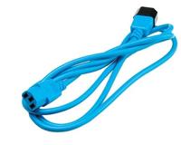 ROLINE stroomverlengkabel, IEC 320 C14 - C13, blauw, 0,8 m - thumbnail