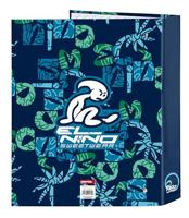 Ringmap El Niño Glassy Marineblauw A4 27 x 33 x 6 cm - thumbnail