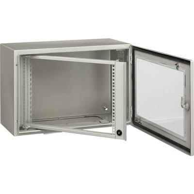 Schneider Electric NSYVDM25U8P 19 inch Frame voor patchkast 25 HE Geschikt voor kastdiepte: 300 mm Grijs