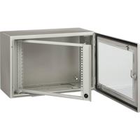 Schneider Electric NSYVDM25U8P 19 inch Frame voor patchkast 25 HE Geschikt voor kastdiepte: 300 mm Grijs - thumbnail