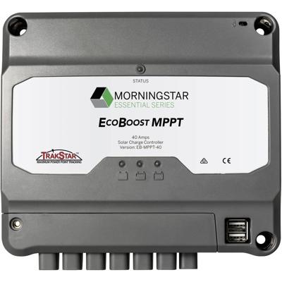 Morningstar EcoBoost Laadregelaar voor zonne-energie MPPT 12 V, 24 V 20 A Morningstar EcoBoost Laadregelaar voor zonne-energie MPPT 12 V, 24 V 20 A