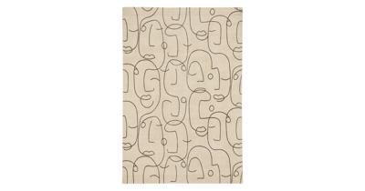 Scion - Epsilon Charcoal 23801 - 120x180 cm Vloerkleed