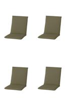 Stapelstoel kussen outdoor Manchester groen (4 stuks) Madison - Madison - thumbnail