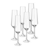 Champagne glazen kristal - 200 ml - set van 4 - thumbnail