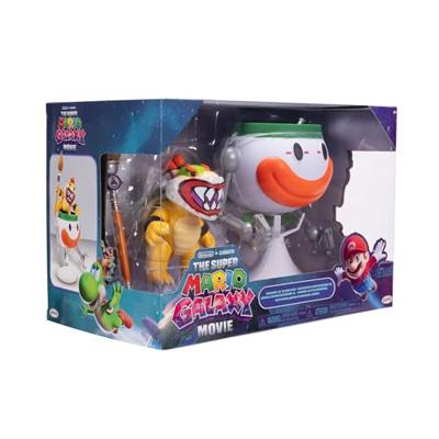 The Super Mario Galaxy Movie Action Figures - Bowser Jr. with Clown Car The Super Mario Galaxy Movie Action Figures - Bowser Jr. with Clown Car