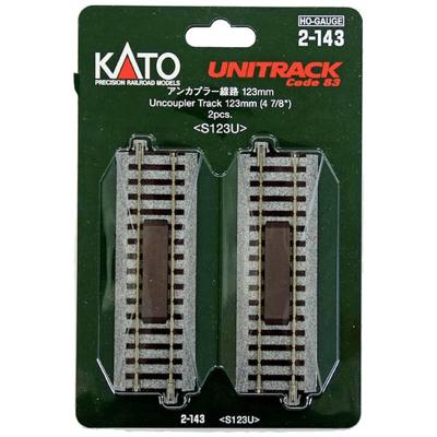H0 Kato Unitrack 2-143 Ontkoppelrails 123 mm 2 stuk(s) H0 Kato Unitrack 2-143 Ontkoppelrails 123 mm 2 stuk(s)