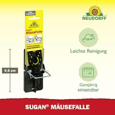 Neudorff Sugan Muizenval Functies: Lokstof 1 stuk(s) Neudorff Sugan Muizenval Functies: Lokstof 1 stuk(s)
