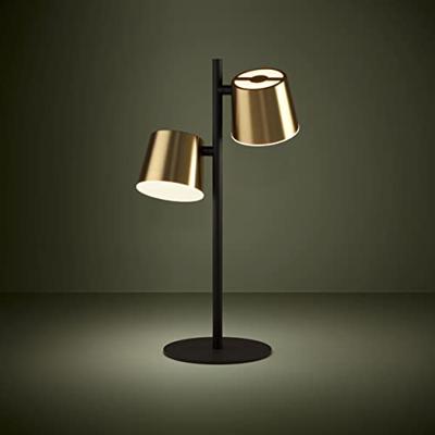 Eglo Tafellamp Altamira GU10 zwart/goud Eglo Tafellamp Altamira GU10 zwart/goud