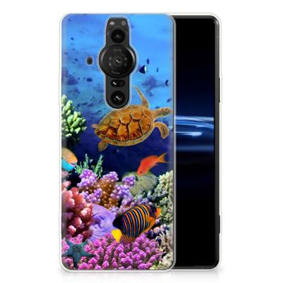 Sony Xperia Pro-I | TPU Hoesje | Vissen