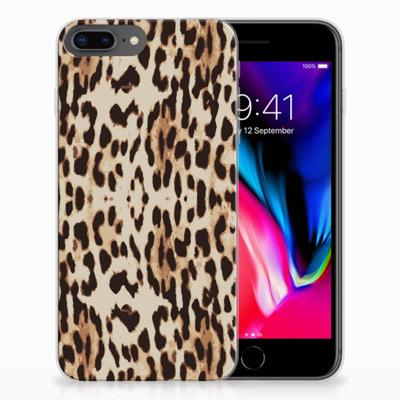 Apple iPhone 7 Plus | 8 Plus | TPU Hoesje | Leopard