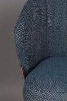 Dutchbone Waldo eetkamerstoel Blue - thumbnail