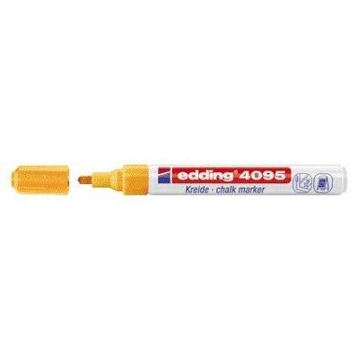 Krijtstift edding 4095 rond 2-3mm neon oranje | 10 stuks