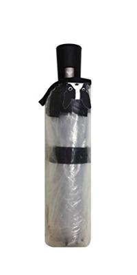 Smati Paraplu Chien Compact Transparent Dog Black