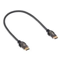 Akyga AK-HD-05S HDMI-kabel Aansluitkabel HDMI-A-stekker 0.5 m Zwart - thumbnail