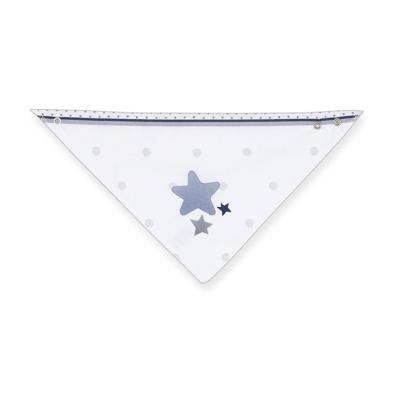 Interbaby slabber bandana Ster junior 38 cm katoen